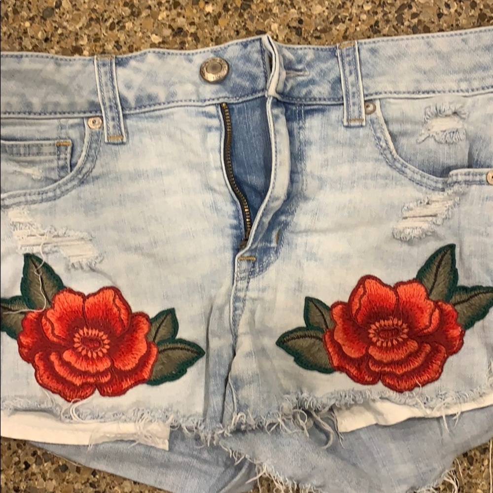 American eagle high-rise shorts